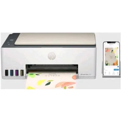 HP Smart Tank 5107 Stampante Multifunzione Ink Jet A4 A Colori Wi-Fi Fronte Retro Scanner Piano Copai Duplex USB