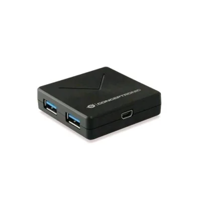 Conceptronic HUBBIES02B Hub 4 Porte USB-A 3.0