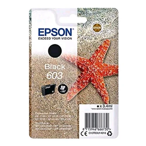 Epson 603 Cartuccua Ink 3.4 ml Nero