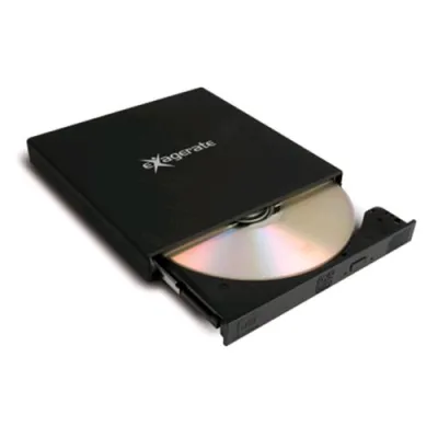 Hamlet Xdvdslimk Masterizzatore CD/DVD Esterno Slim Interfaccia USB 2.0 Colore Nero