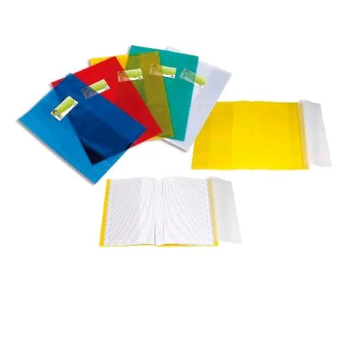 Sei Rota Cover Maxi TF Copriquaderno in PVC Liscio 210X297 mm Verde