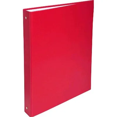 Exacompta Raccoglitore 4 Anelli da 30 mm in PP CM 26X32X4 A4 Rosso