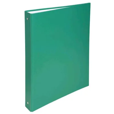 Exacompta Raccoglitore 4 Anelli da 30 mm in PP CM 26X32X4 A4 Verde
