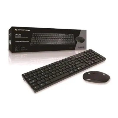 Conceptronic Kit Tastiera + Mouse Wireless Layout Italiano