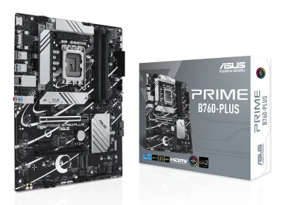 MB ASUS PRIME B760-PLUS S1700 4D5 4S3 3M.2 2PCI U3.2 DP/D-SUB/HD ATX