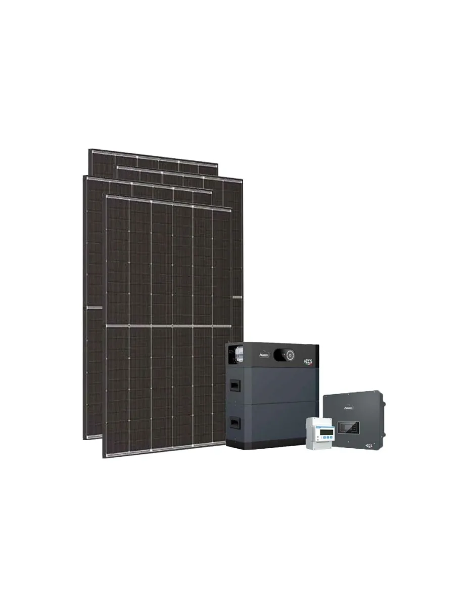 Kit fotovoltaico trifase 20020W inverter 20kW Zucchetti batteria al litio 10.24kWh HV SMART 5K