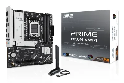 MB ASUS B850M-A WIFI AM5 4D5 2PCIE 4SATA 3M2 HD/2*DP MATX