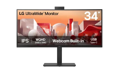 MON 34IPS 21:9 3440X CURVO USBC 1440 VESA REG ALTEZZA WEBCAM