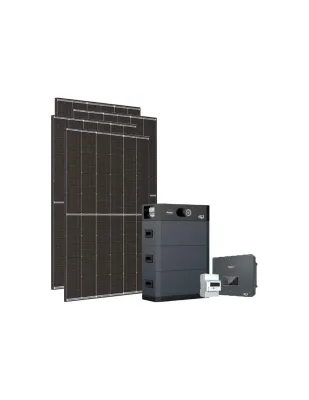 Kit fotovoltaico trifase 20020W inverter 20kW Zucchetti batteria al litio 15.36kWh HV SMART 5K