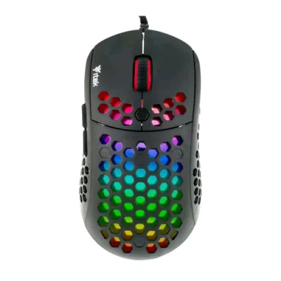 ITEK G71 Mouse Gaming USB 12000 DPI RGB Sensore P3327 Nero