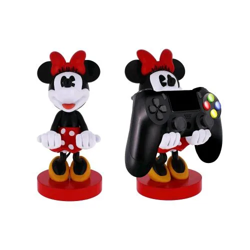 4Side Minnie Mouse Cable Guy Supporto Game Pad e Smartphone con Cavo 2 m per Ricaricare Dispositivi