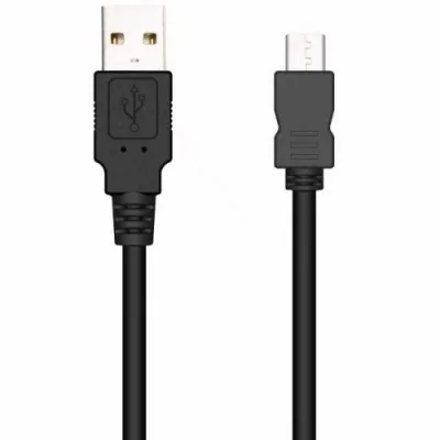 Nilox Cable da USB-A 2.0 A Micro USB 1 m Nero
