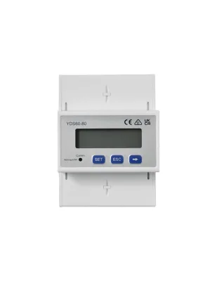 Meter trifase SmartPower Sensor 80A con guida DIN Huawei per inverter MB0 - HUW-DTSU666-HW/YDS60-80