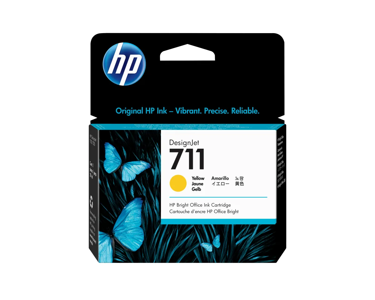INK HP 711 GIALLO PER DESIGNJET T120 29ML