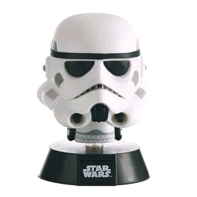 4Side Stormtrooper Icon Light Lampada da Tavolo in BDP a Batteria
