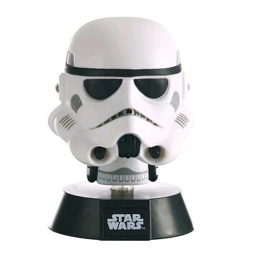 4Side Stormtrooper Icon Light Lampada da Tavolo in BDP a Batteria