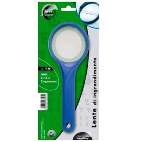 Lebez Lente di Ingrandimento Diametro 7.5 cm Blu