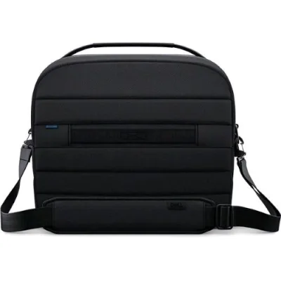 Dell Valigetta Ventiquattrore per Notebook da 16" in Poliuretano 3 Scomparti con Tasca e Tracolla Nero