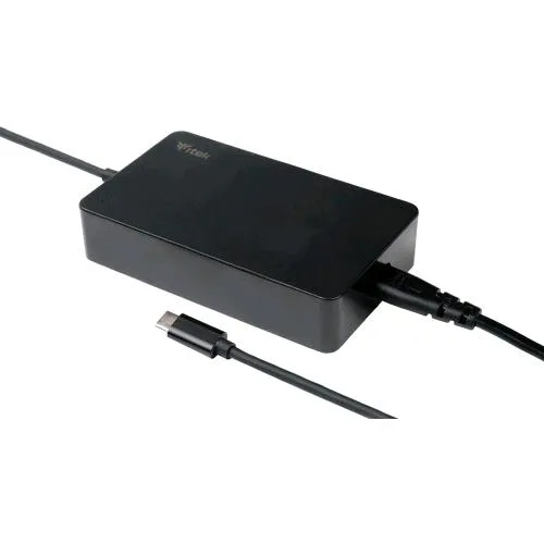 ITEK ITNBSDC65 Alimentatore Universale per Notebook e Dispositivi USB-C 65W Slim Design Nero