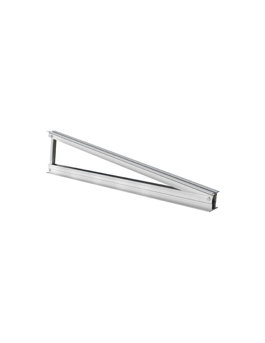 Kit cavalletto inclinazione fissa 10° ipotenusa 1300mm per modulo in orizzontale - KVN1300-10