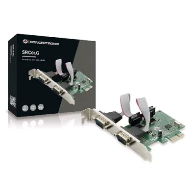 Conceptronic SRC01G Scheda PCI Express Card 2-Port Serial
