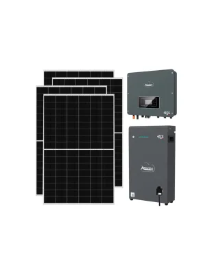 Kit fotovoltaico monofase 5005W inverter 4.6kW batteria al litio 5.1kWh LV ZSX5000 S Zucchetti