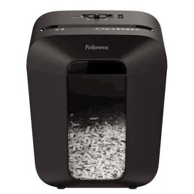 Fellowes Powershred LX50 Distruggidocumenti a Frammento Cestino 17 l Capacita' 9 Fogli Nero