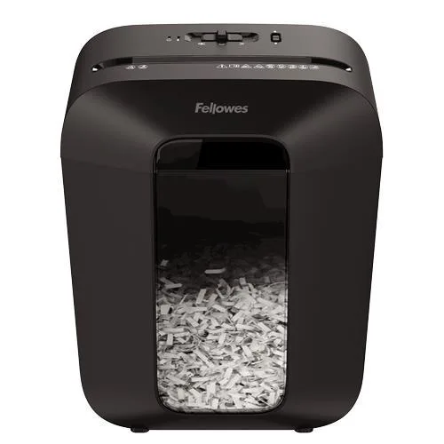 Fellowes Powershred LX50 Distruggidocumenti a Frammento Cestino 17 l Capacita' 9 Fogli Nero
