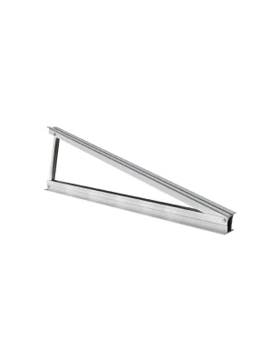 Kit cavalletto inclinazione fissa 15° ipotenusa 1300mm per modulo in orizzontale - KVN1300-15