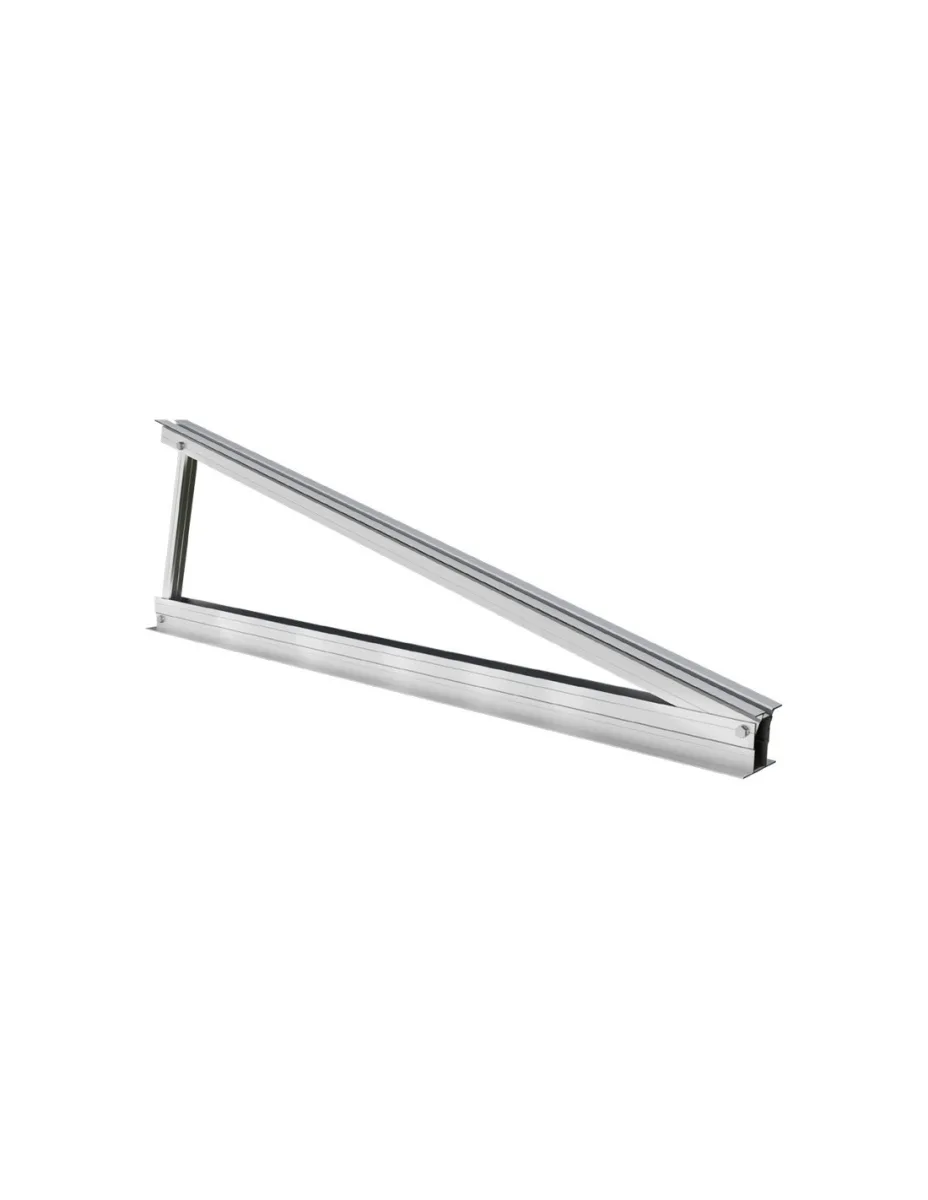 Kit cavalletto inclinazione fissa 15° ipotenusa 1300mm per modulo in orizzontale - KVN1300-15
