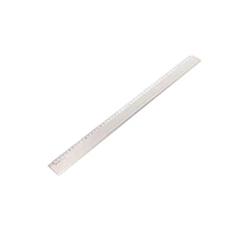 ARDA 18250A Riga Alluminio con Gomma Antiscivolo e Tirachina 50 cm