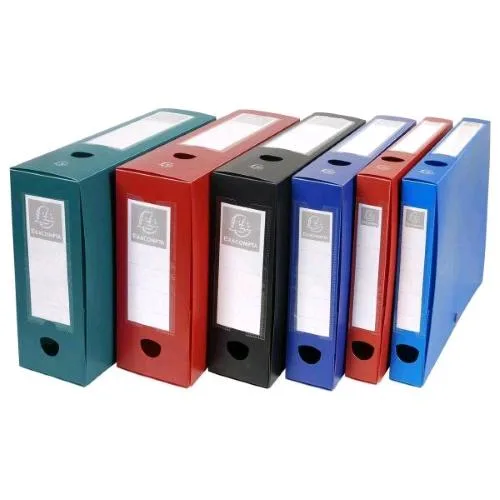 Exacompta Soft Plastic Cartella Portaprogetti in PPL 320X240X40 mm Blu