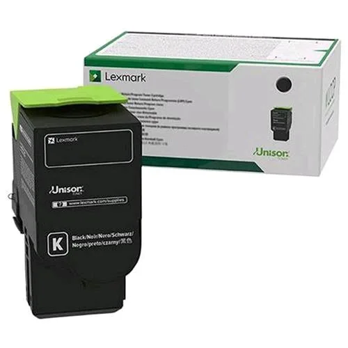 Lexmark C252UK0 Toner Nero Alta Resa 8.000 Pagine per C2535DW / MC2535ADWE / MC2640ADWE