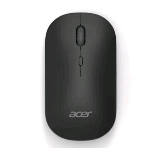 ACER AMR130 Mouse Ottico Wireless Dual Mode Bluetooth 5.2 + Wireless 2.4GHz 4 Pulsanti 1.600 DPI Regolabili Nero