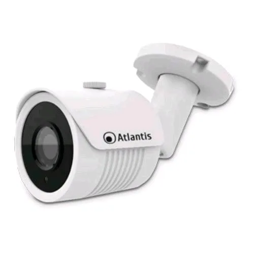 Atlantis Land Atlantis A11-UX914A-BP Ultraplex Telecamera di Videosorveglianza IP Cam Bullet 5MP IR POE Interno e Esterno Capocorda White