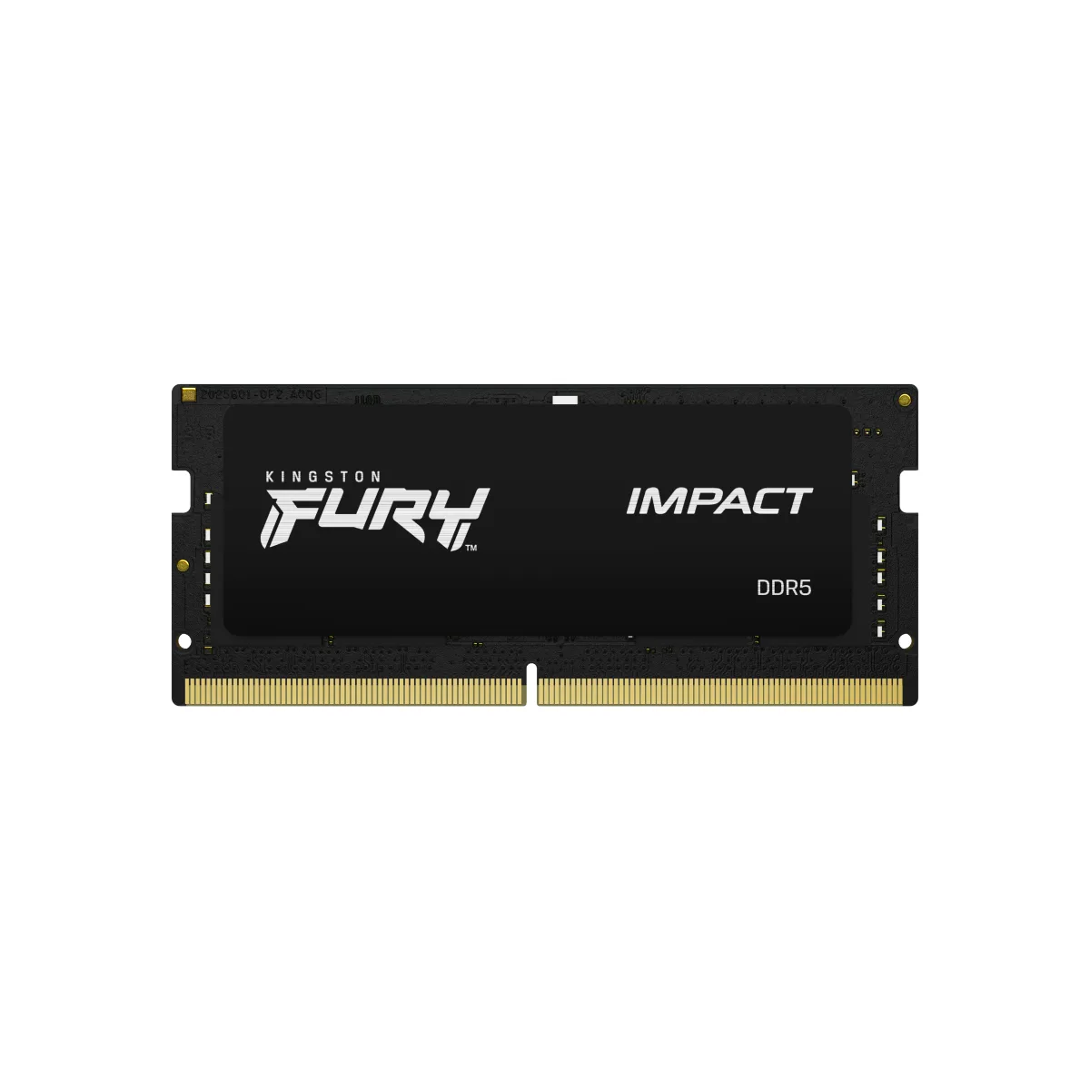 DDR5 16GB 5600 MHZ SO-DIMM FURY IMPACT BLACK CL40 KINGSTON