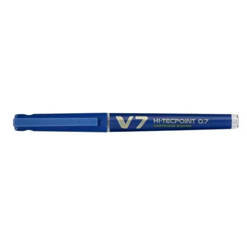 Pilot V7 Begree Penna Roller Punta Ad Ago 0.70 mm Ricaricabile Blu Conf 10 Pz.