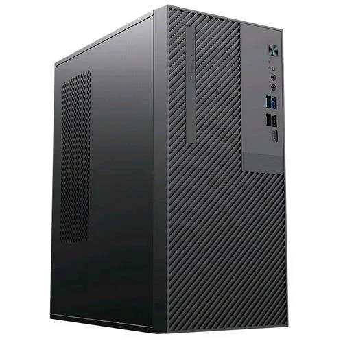 ITEK Pilot Z15 Case Micro ATX Mini Tower 1 Ventola Installata 80mm Black