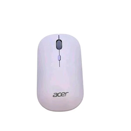 ACER AMR130 Mouse Ottico Wireless Dual Mode Bluetooth 5.2 + Wireless 2.4GHz 4 Pulsanti 1.600 DPI Regolabili Viola