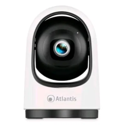 Atlantis Land Atlantis A14-SC915 2MP Videocamera Wi-Fi 2MPX Motorizzata Controllabile da Remoto Day & Night Audio a Due Vie Compatibile con Google ed Alexa Bianco