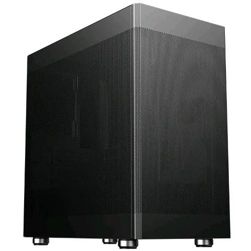 ITEK Promesh 35B Case Gaming Office Mini Tower mATX Type-C 2 x USB 3 - 3 Lati Mesh Nero
