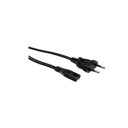 Nilox Cavo Alimentazione Iec-C7/Spina ITA 2 Poli 10A / 250V 1,8 M Nero