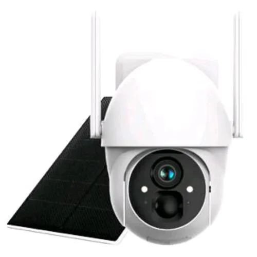 Atlantis Land Atlantis A16-VL88P Telecamera Outdoor Wi-Fi Motorizzata con Batteria Ricaricabile e Pannello Solare 3MPX