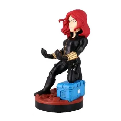 Exquisite Gaming Cable Guy Black Widow 20 cm Supporto per Telefono/Controller con Cavo Micro USB 2 m