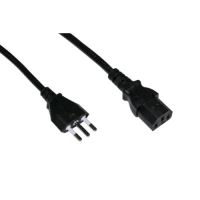 Nilox Cavo Alimentazione Spina Tripolare 10A 1 m Nero