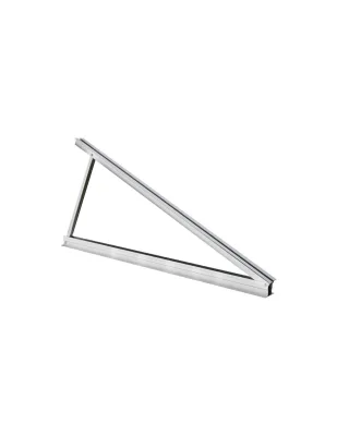 Kit cavalletto inclinazione fissa 25° ipotenusa 1500mm per modulo in orizzontale - KVN1500-25