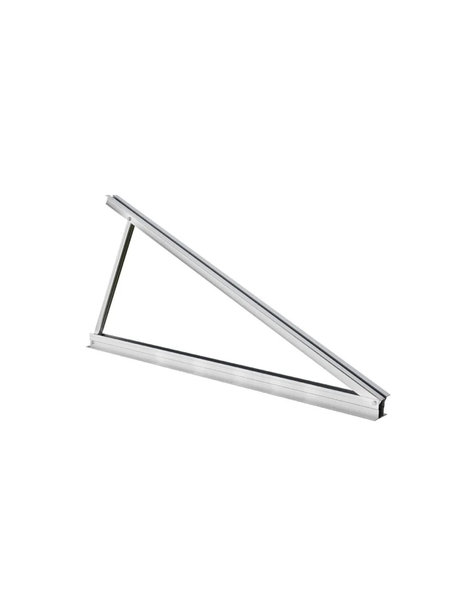Kit cavalletto inclinazione fissa 25° ipotenusa 1500mm per modulo in orizzontale - KVN1500-25