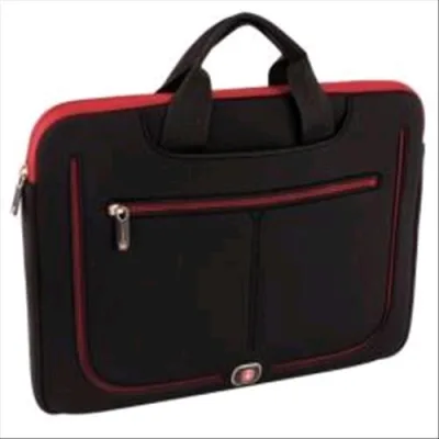 Freecom Resolution 13 Borsa per Notebook da 13" in Neoprene 2 Scomparti Nera/Rossa