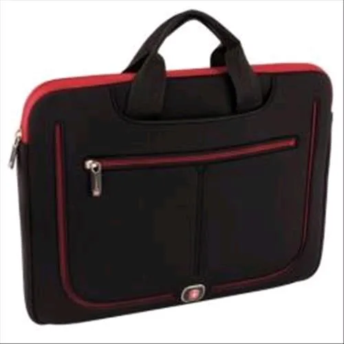 Freecom Resolution 13 Borsa per Notebook da 13" in Neoprene 2 Scomparti Nera/Rossa