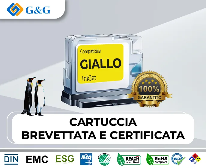 INK G&G HP 364XL Y 13.6ML INK LEVEL